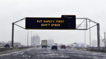 Безопасность на канадских дорогах