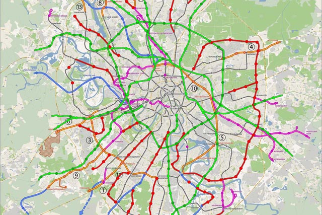 Метро 2025 план строительства