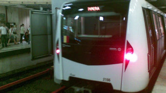 2013.03.22 - Поезд бухарестского метро Bombardier
