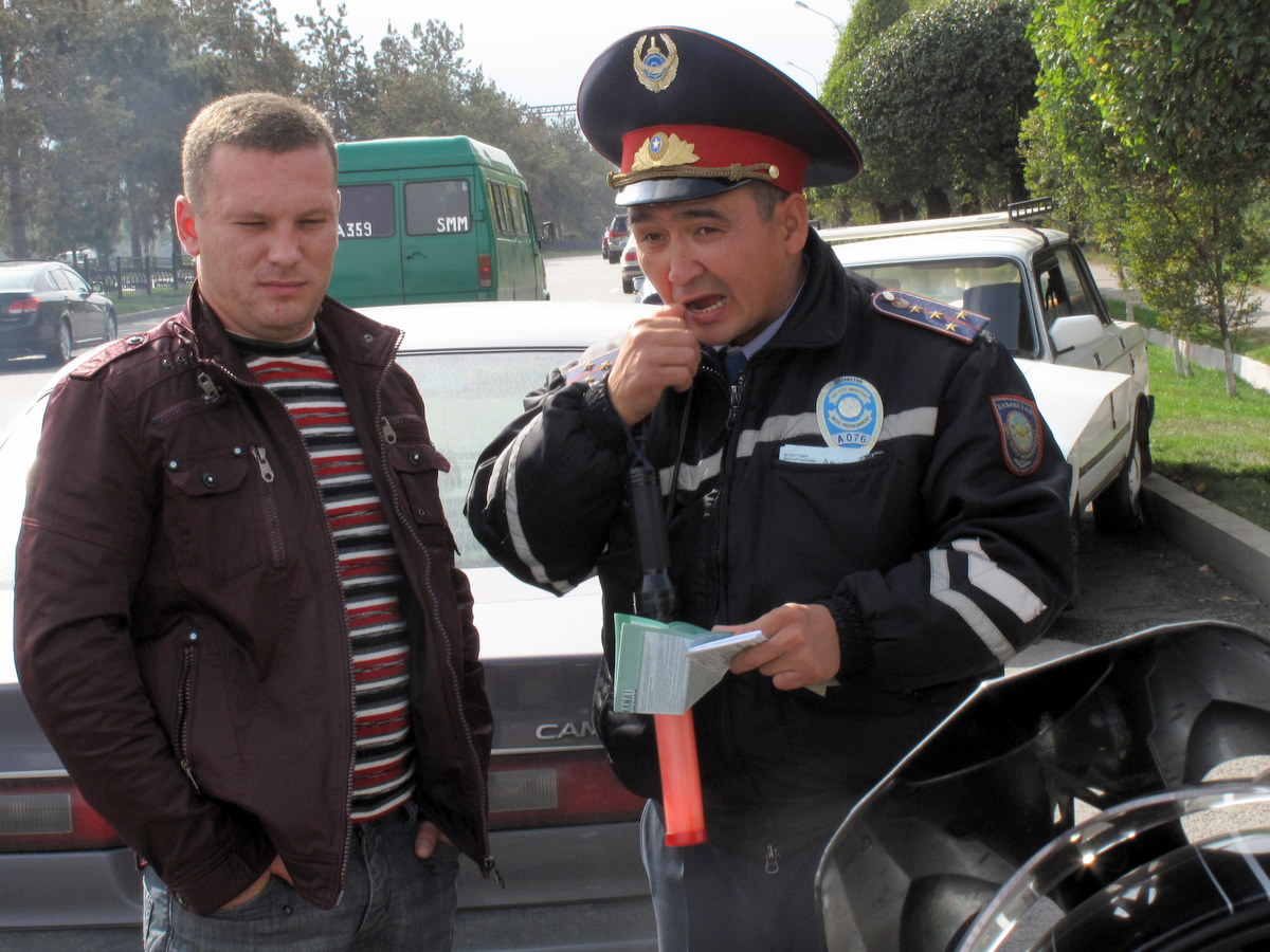 Kazakh Road Police