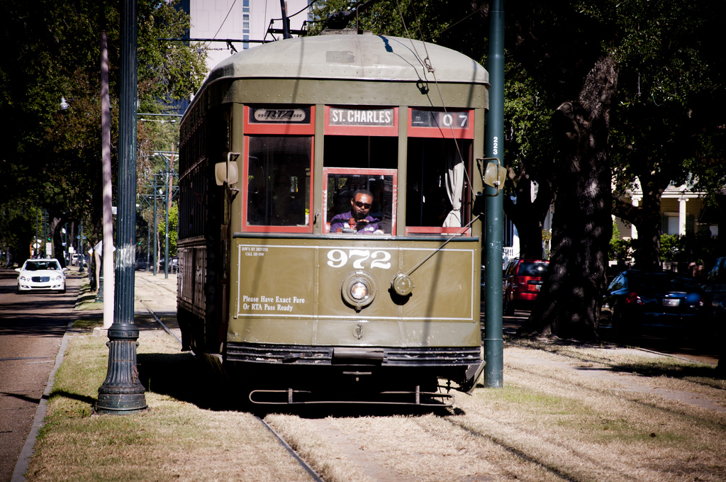 2014.10.03 - Исторический уличный трамвай Нового Орлеана (фото: Flickr/vxla - CC BY)
