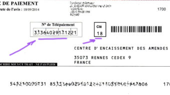 Как найти e-payment number - номер платежа французского штрафа
